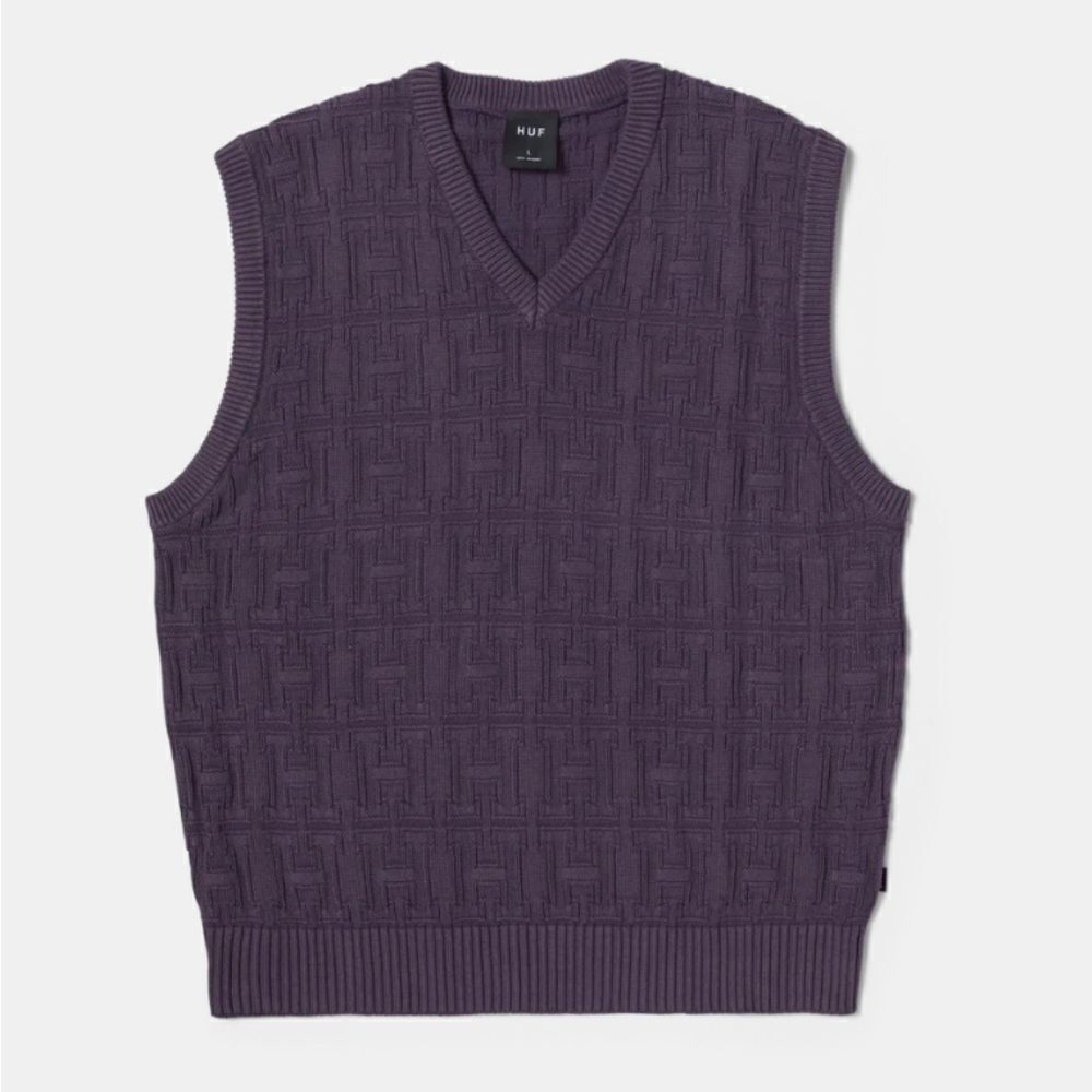 HUF Interlaced Jacquard Vest